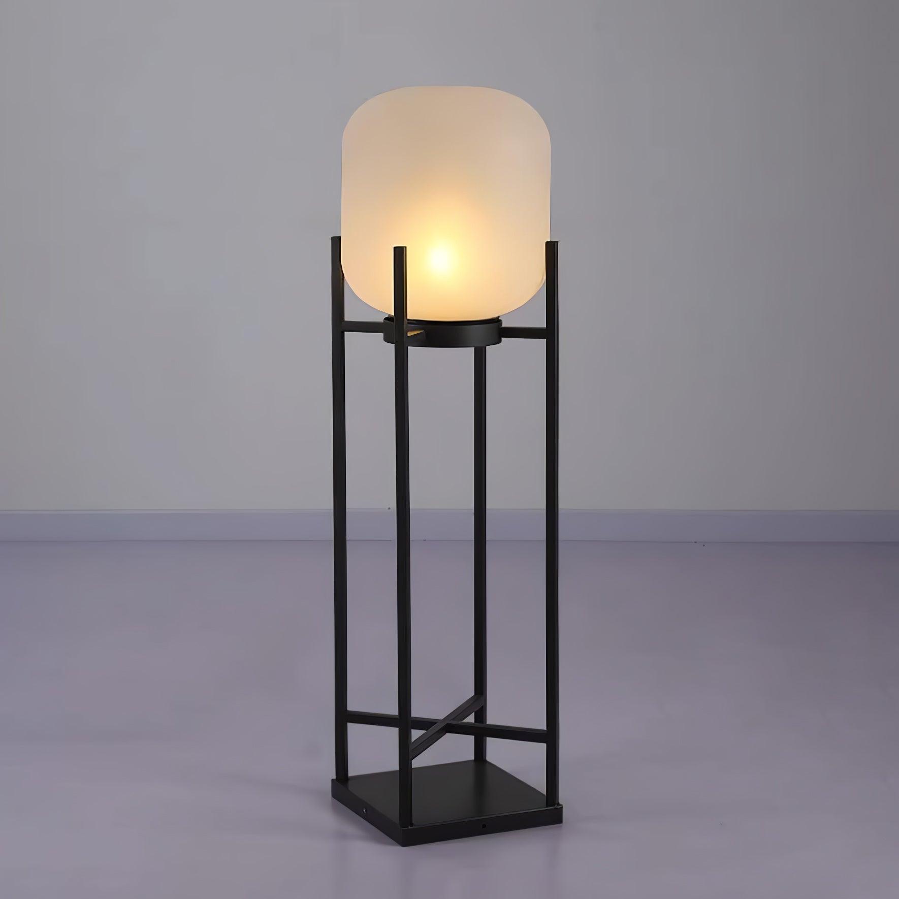 Lampe Extérieure Élégante en Inox et Verre – Éclairage LED Solaire Résistant - Foivo