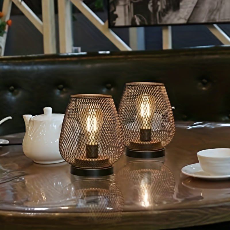 Lanterne LED Sans Fil Portable Résistante Lumière Chaleureuse