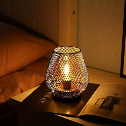 Lanterne LED Sans Fil Portable Résistante Lumière Chaleureuse