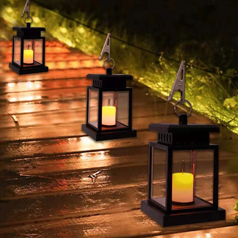 Lanterne LED Solaire d'Extérieur Classique 3