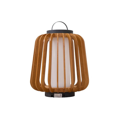 Lampe Solaire en Bois Robuste et Rechargeable