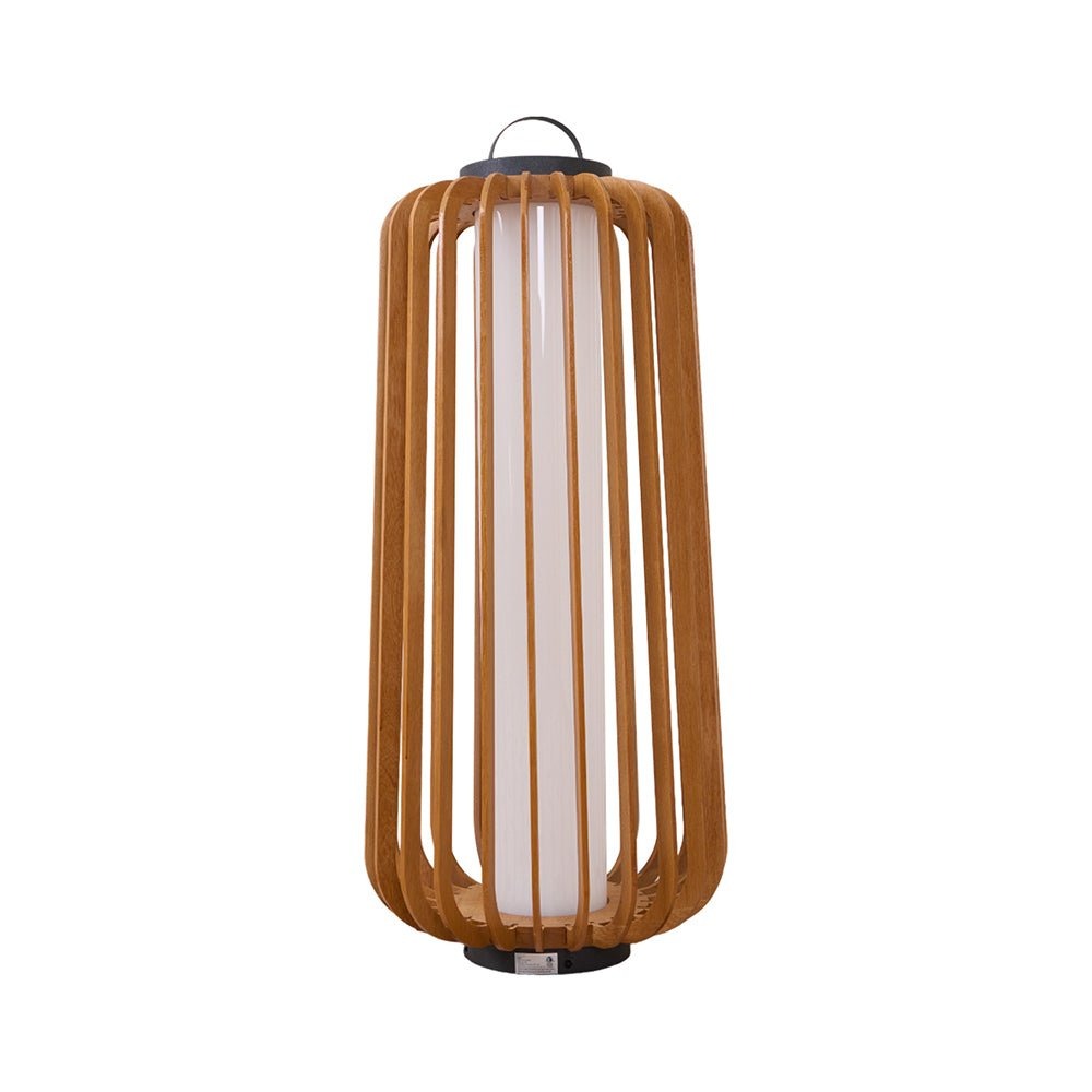 Lampe Solaire en Bois Robuste et Rechargeable