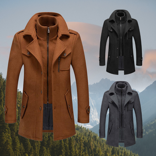 Manteau Hiver Homme Chauffant et Résistant - Foivo