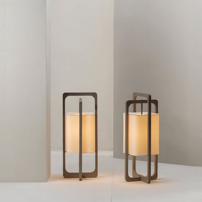 Lampe de Bureau en Bois Élégante et Chaude