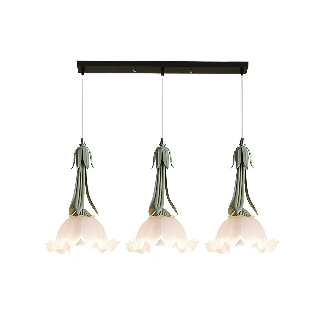 Lampe Suspendue Fleur Délicate, LED Élégant