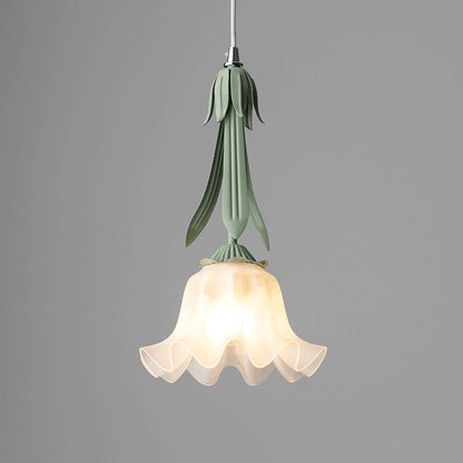 Lampe Suspendue Fleur Délicate, LED Élégant