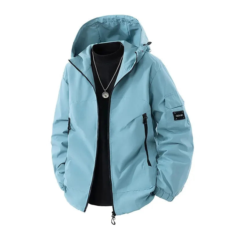 Veste Hiver Homme Isolée Oversize avec Capuchon