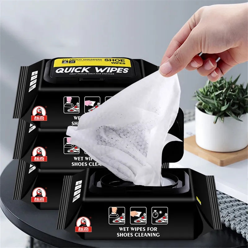Lingettes Nettoyantes Pratiques pour Chaussures - Nettoyage Rapide et Efficace 4