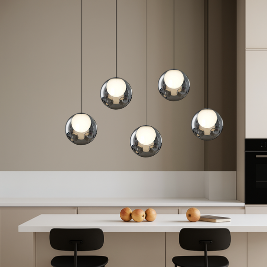 Lampe Suspendue en Verre Élégant | Style Moderne et Éclairage Doux - Foivo