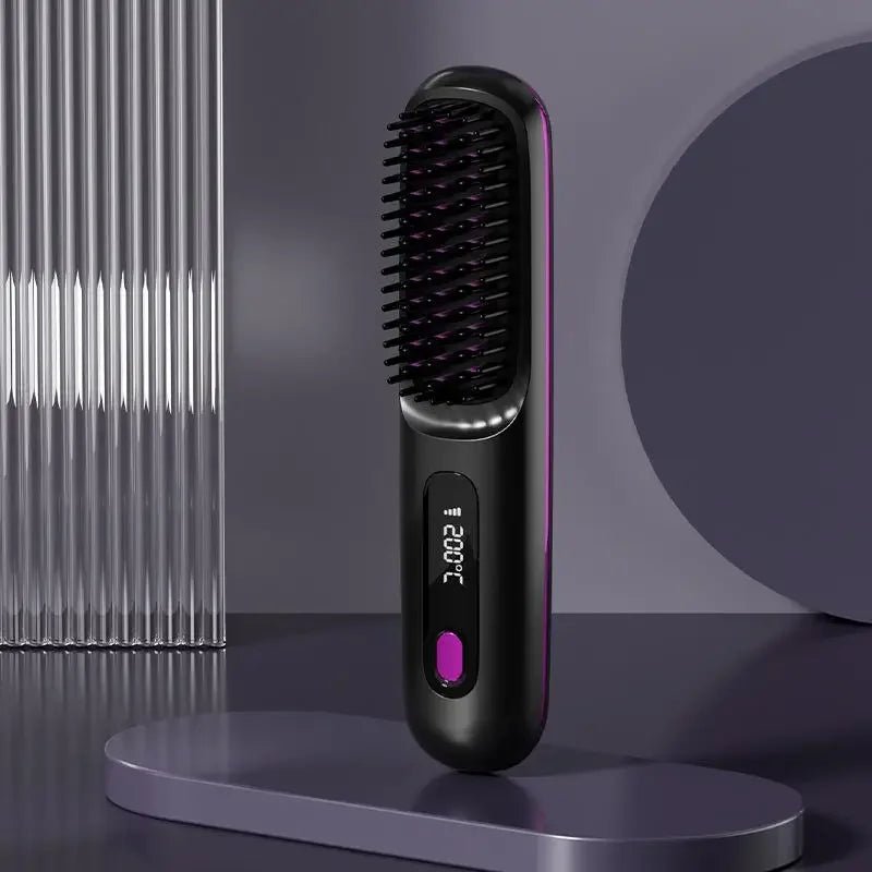 Lisseur Sans Fil Céramique avec Écran LCD et Chargement USB - Foivo