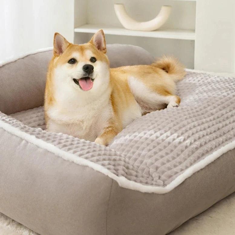 Lit Pour Chien Confortable et Doux Tapis Pour Chien Moelleux 2