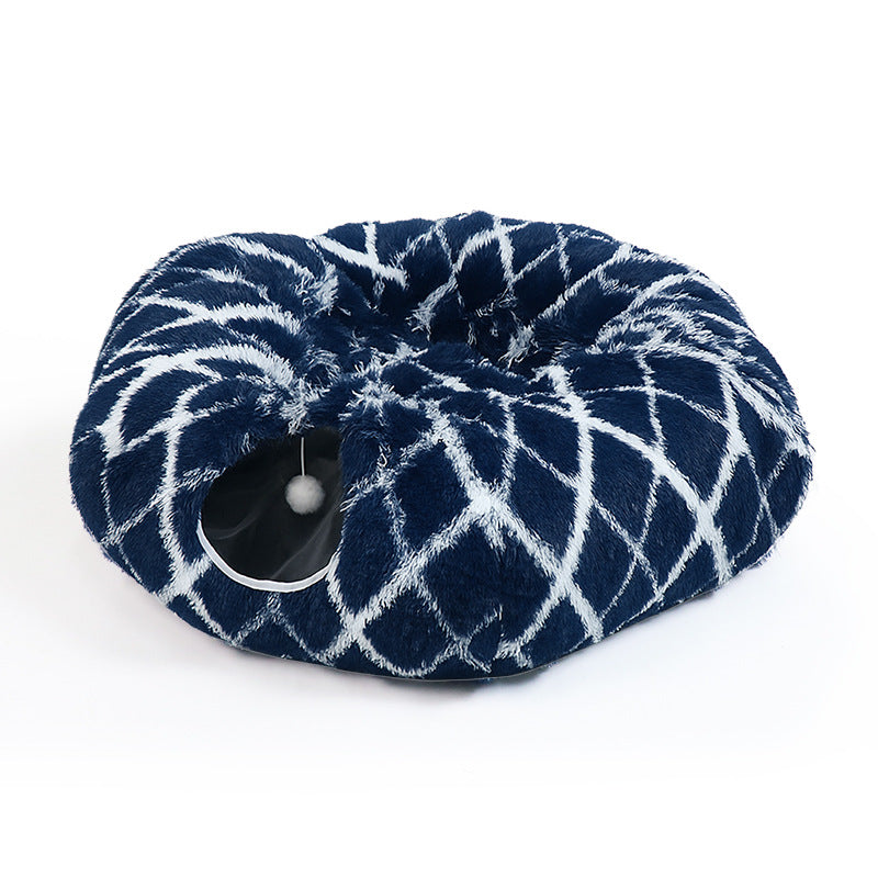 Lit Rond Pour Chien Confortable Coussin Douillet - Foivo