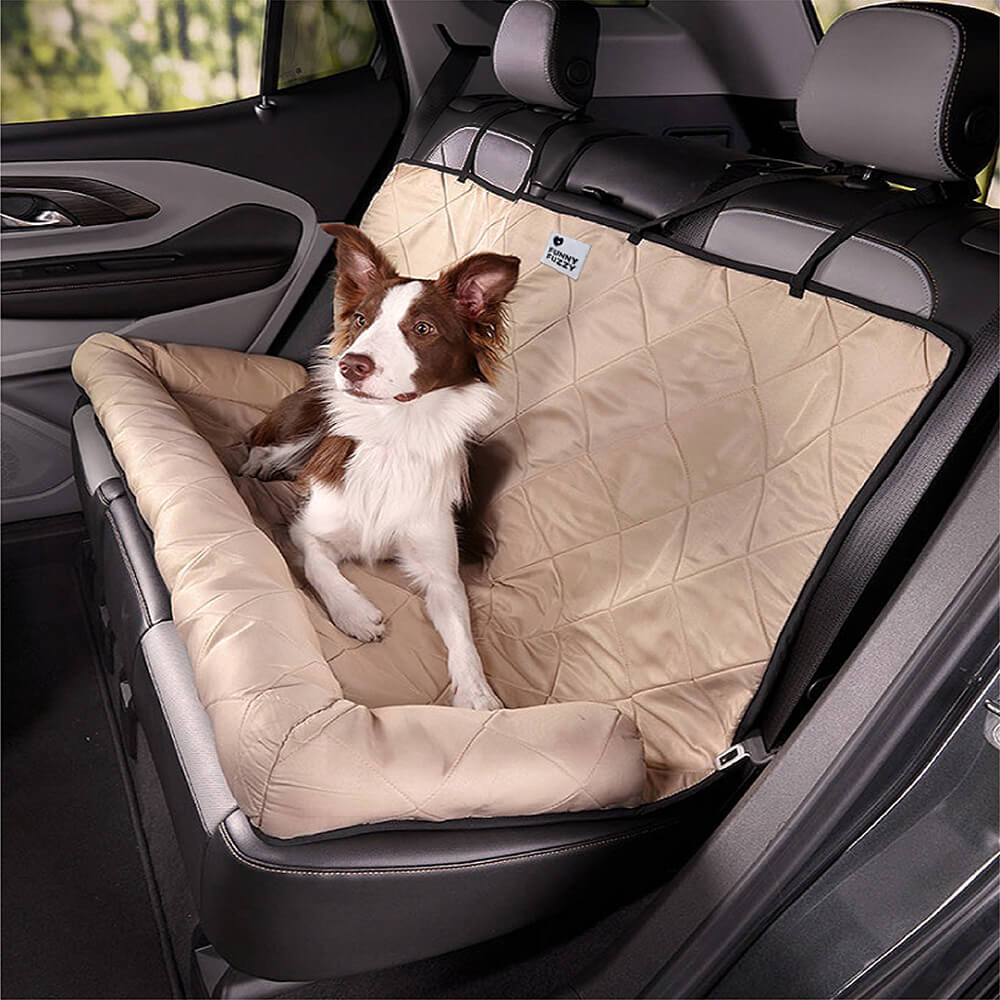Lit de siège auto pour chien confortable 0
