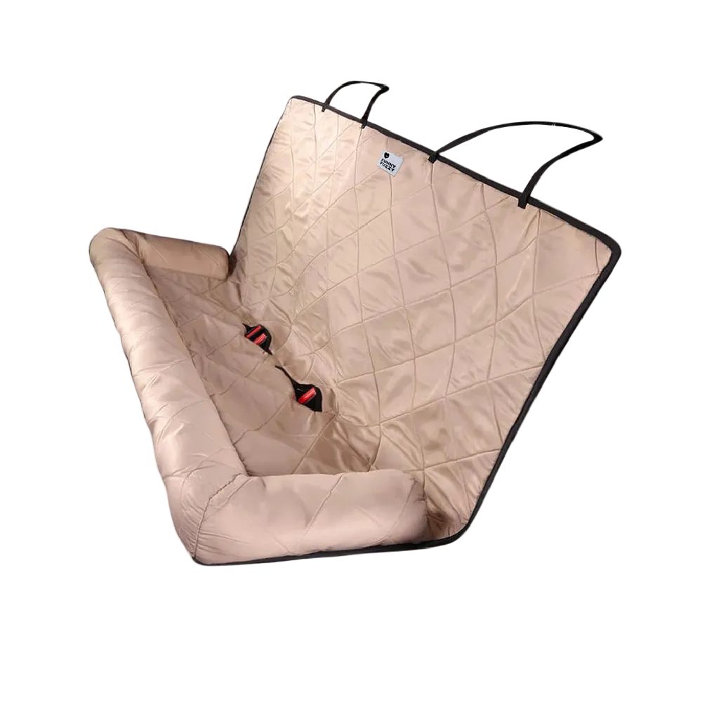 Lit de siège auto pour chien confortable en tissu doux - Foivo