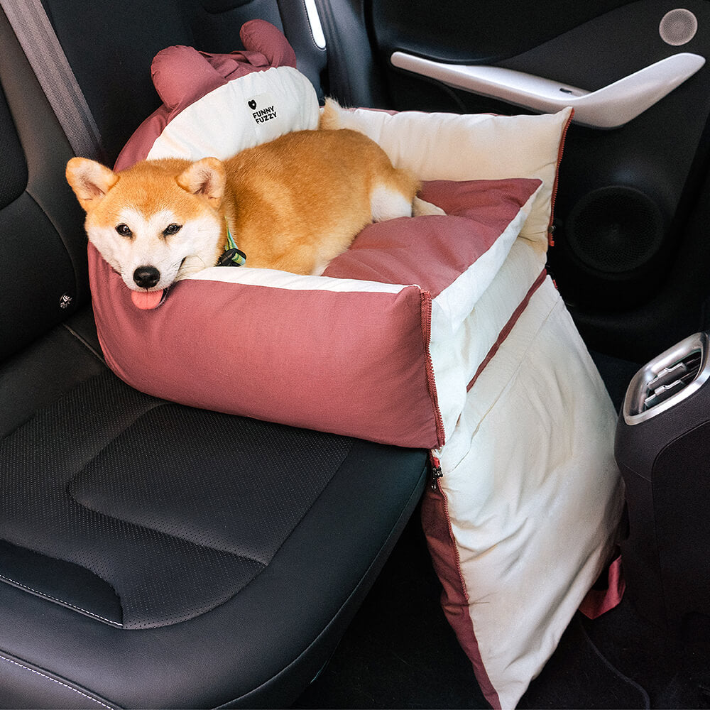 Lit de voiture pour chien multifonctionnel 1
