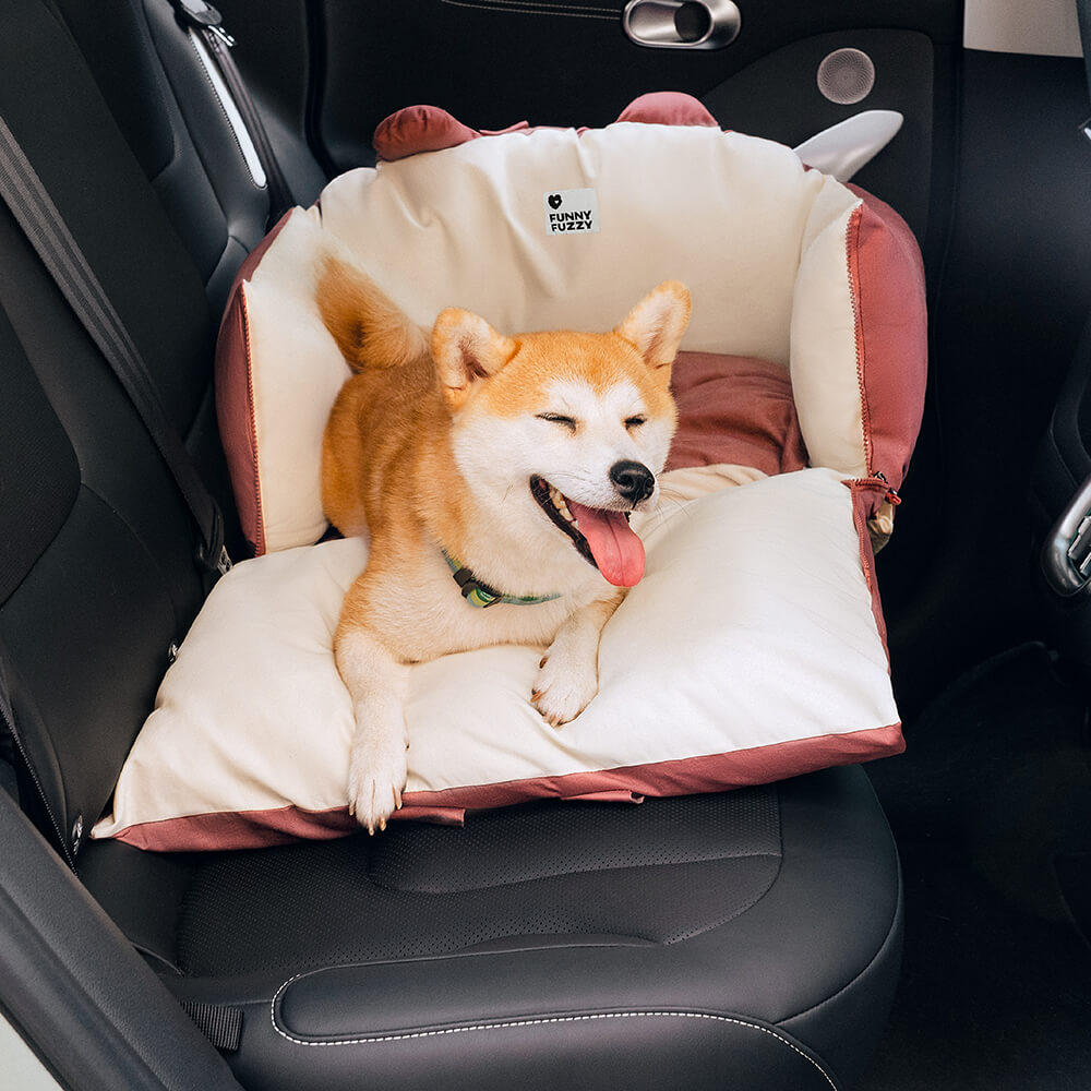 Lit de voiture pour chien multifonctionnel 4