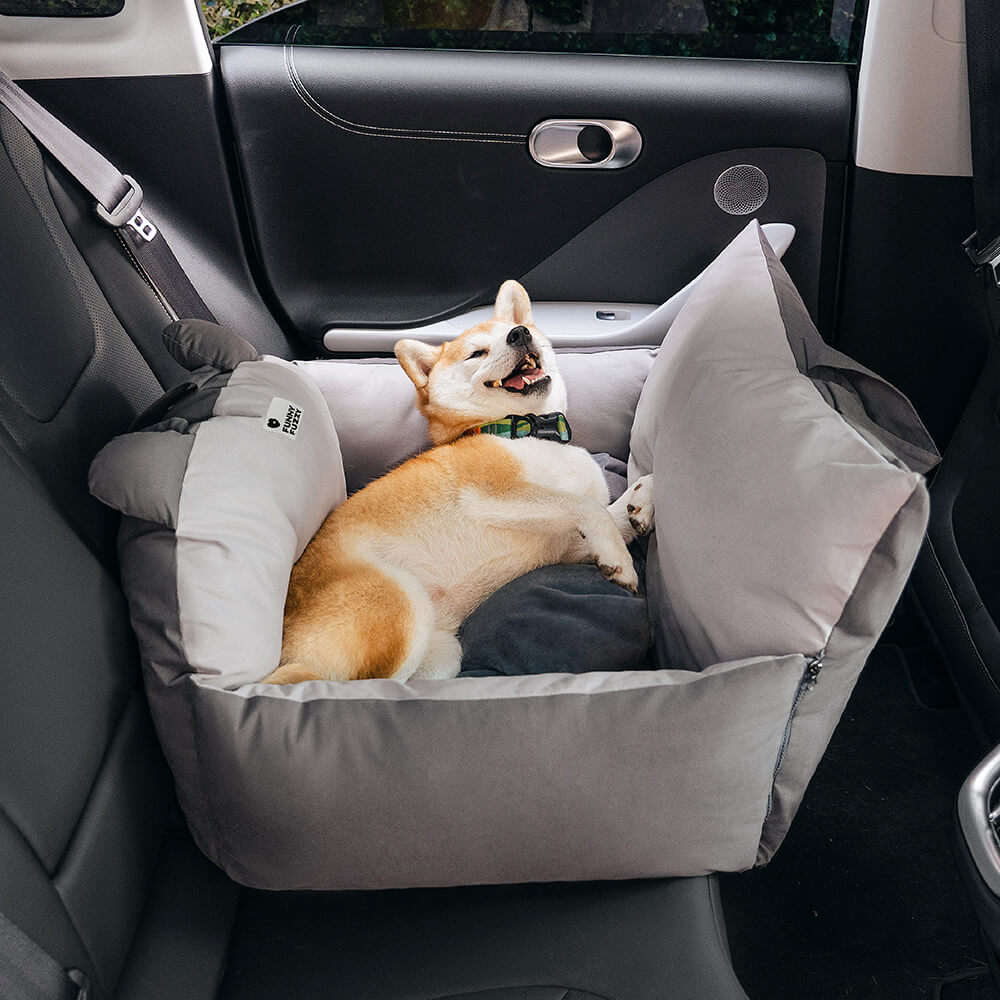 Lit de voiture pour chien multifonctionnel 6