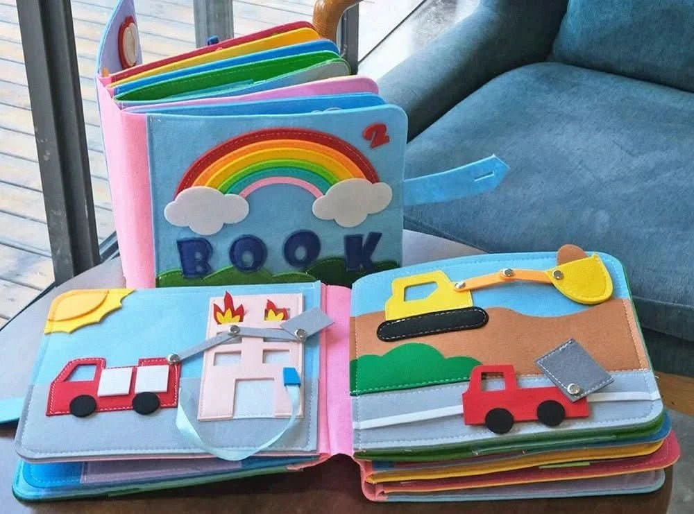 Livre Montessori Interactif pour Enfants 4