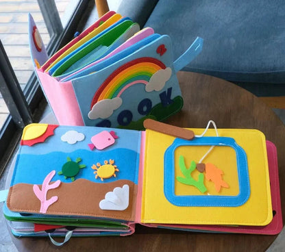 Livre Montessori Interactif pour Enfants 5