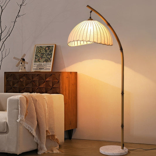 Lampe Bois Exotique Vintage Élégante - Foivo