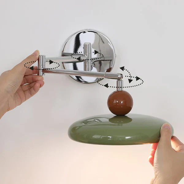 Lampe Murale Élégante avec Bras Réglable et LED Intérieure