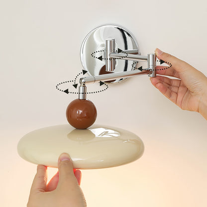Lampe Murale Élégante avec Bras Réglable et LED Intérieure