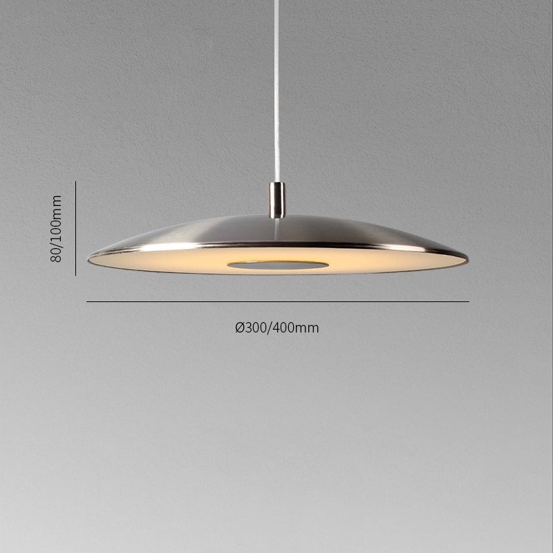 Lampe Suspendue LED Chic Minimaliste – Éclairage Raffiné en Métal et Noir