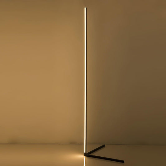 Lampe de Sol Élégante avec Base Rondement Sculptée - Foivo