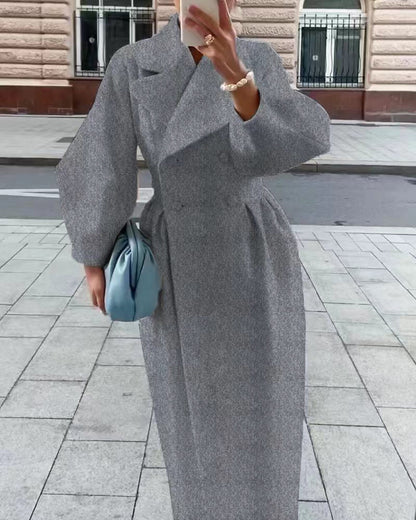 Manteau Femme Hiver Élégant avec Capuchon Oversize