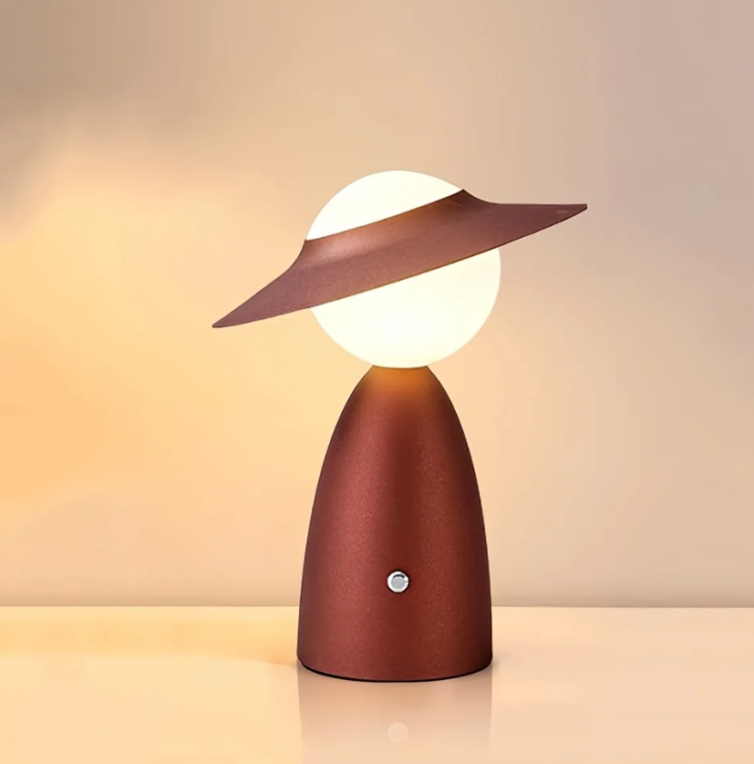Lampe de Table LED Portable avec Batterie Rechargeable