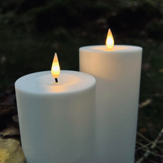 Bougies LED Extérieures Sécurisées et Télécommandées - Foivo