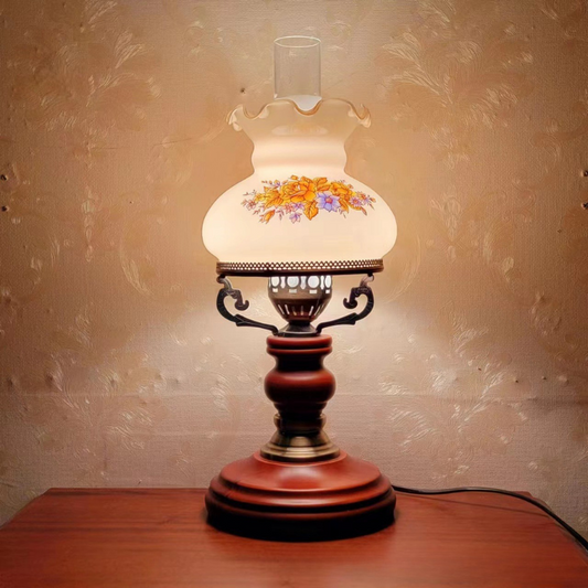 Lampe de Table Terre Cuite Élégante et Chaude - Foivo