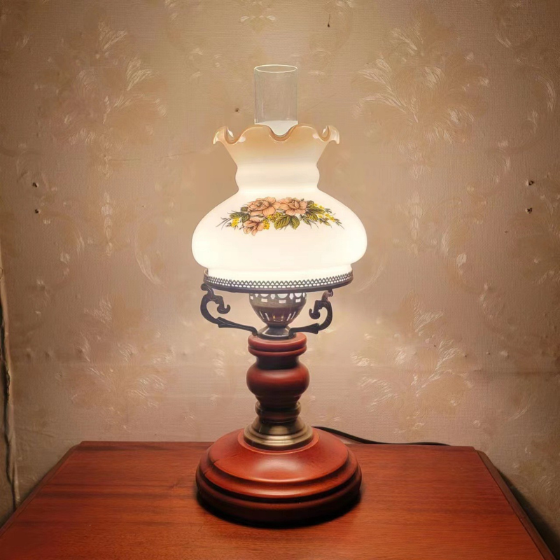 Lampe de Table Terre Cuite Élégante et Chaude