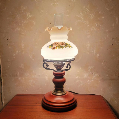 Lampe de Table Terre Cuite Élégante et Chaude