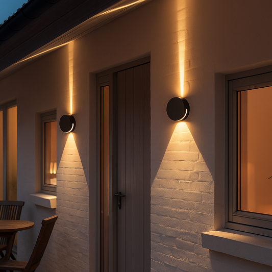 Lampe Murale Extérieure Élégante Étanche - blxckfr