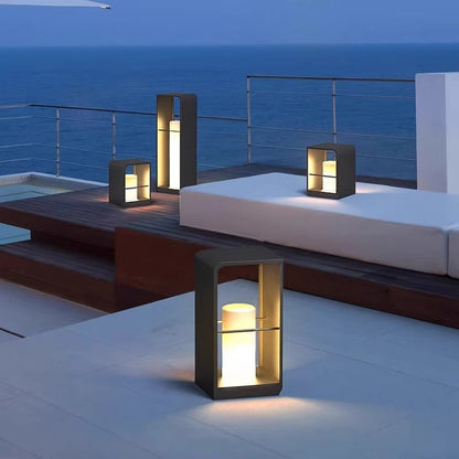 Éclairage Solaire Jardin Élégant