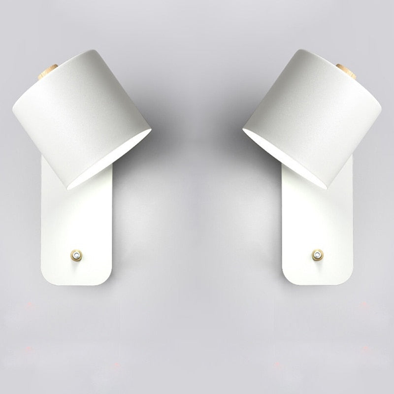 Lampe Murale Élégante en Métal avec Interrupteur Pratique