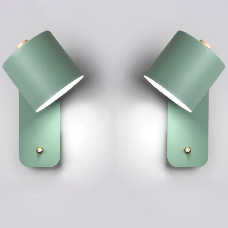 Lampe Murale Élégante en Métal avec Interrupteur Pratique