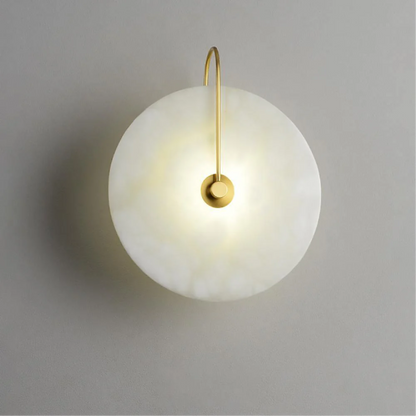 Lampe Murale LED en Pierre | Design Épuré et Éclairage Doux