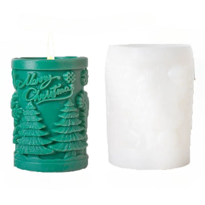 Moule à Bougies Décoratif en Silicone pour Maison