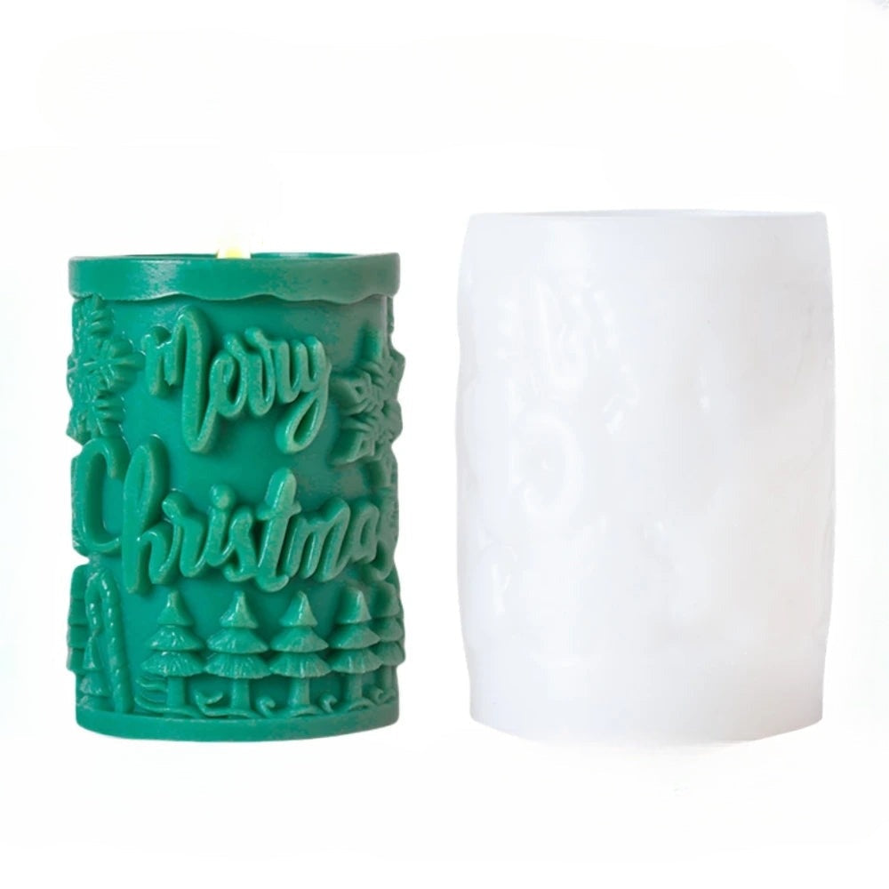 Moule à Bougies Décoratif en Silicone pour Maison