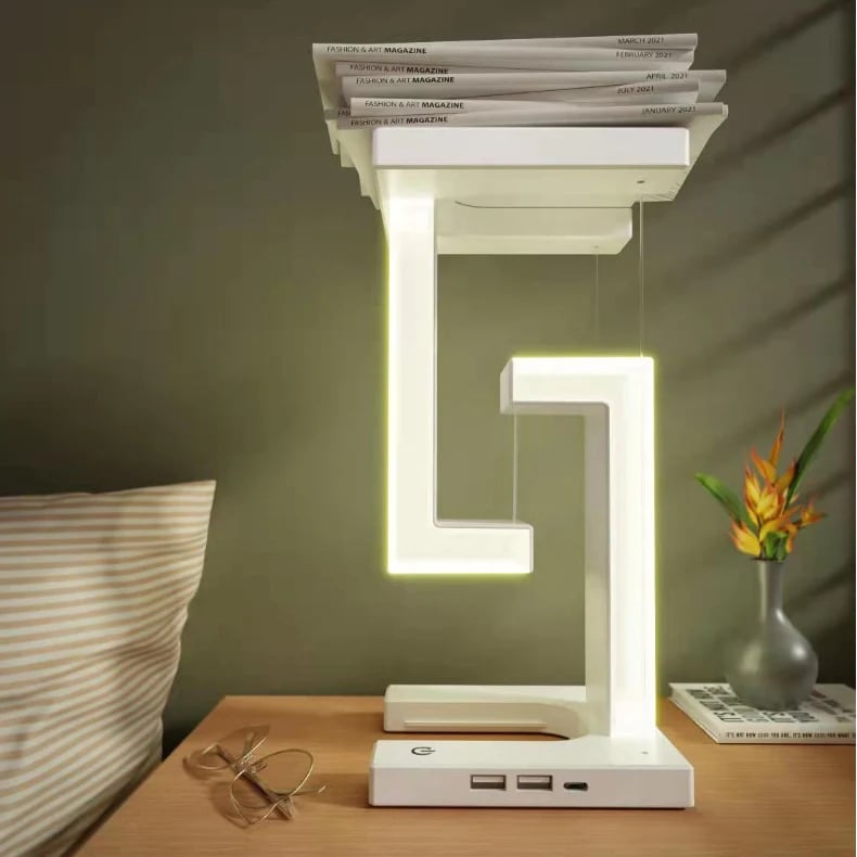 Chargeur Sans Fil Rapide avec Lumière Douce de Nuit - Foivo