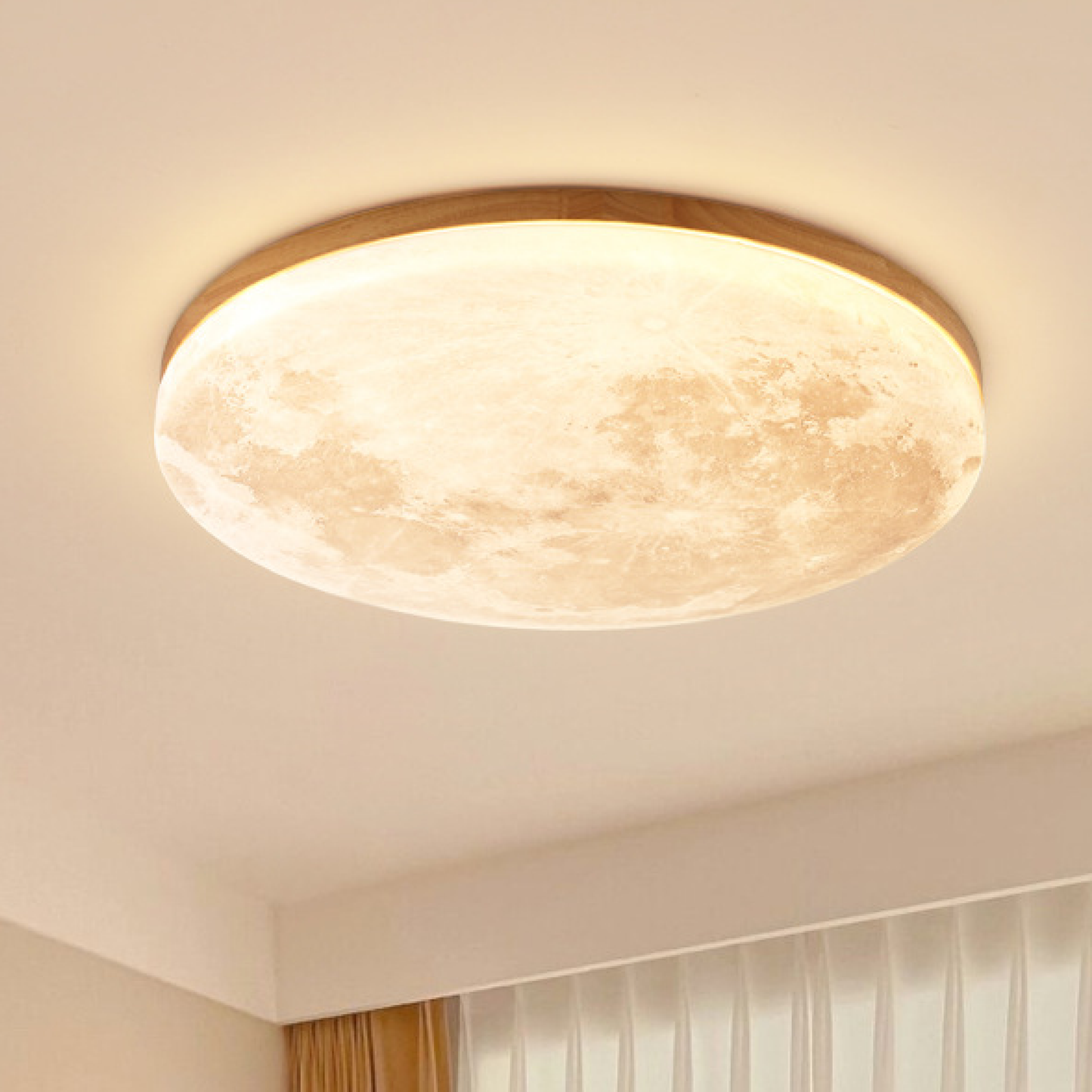 Lampe Plafond Ronde Lumineuse Réglable - Foivo