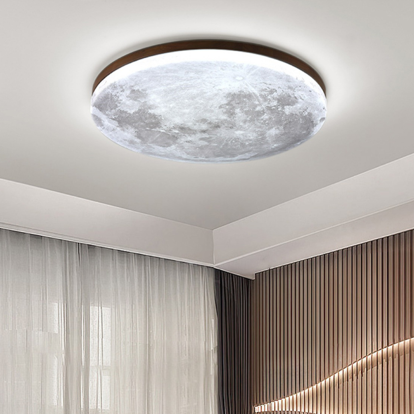 Lampe Plafond Ronde Lumineuse Réglable