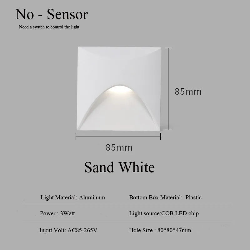 Lampe Murale Étanche LED pour Allées Exterieures