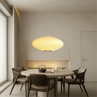 Lampe Luxe en Soie Italien Pour Intérieurs Élégants