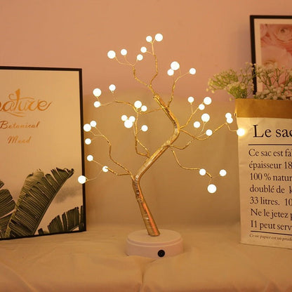 Lampe LED Design Arbre Lumineux
