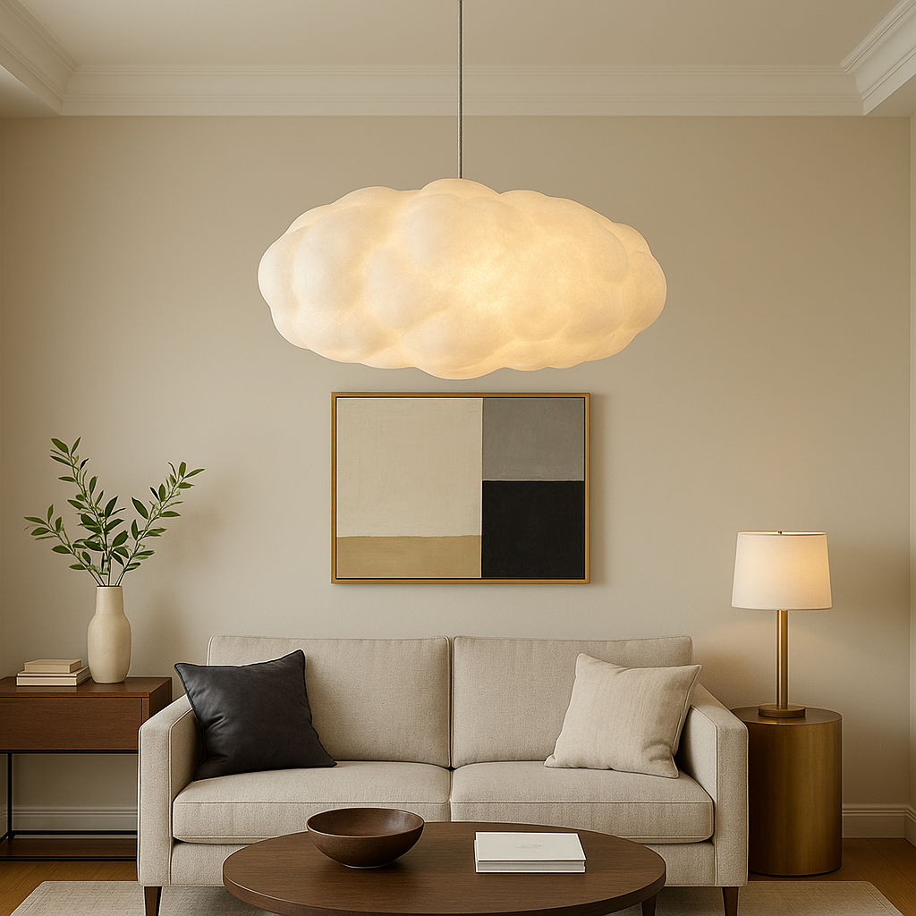 Lampe Suspendue Nuage Douce Éclairage