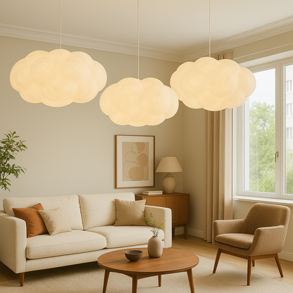 Lampe Suspendue Nuage Douce Éclairage
