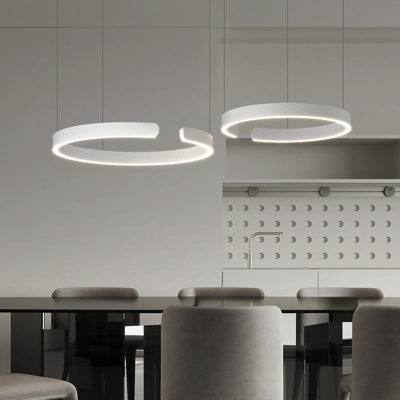 Luminaire Suspendu Rond Élégant